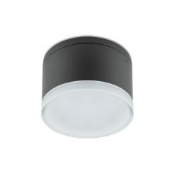 9W LED Lubinis lauko šviestuvas AKRON 3000K Tamsiai pilkos spalvos IP54 90107