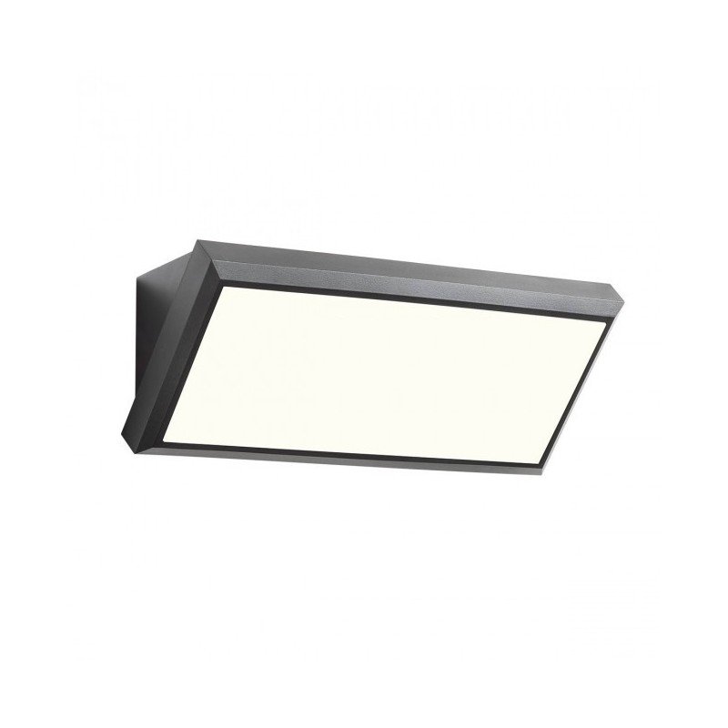 12W LED Lauko prožektorius MAKO 3000K Tamsiai pilkos spalvos IP65 90159