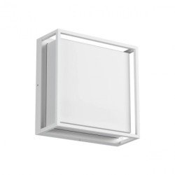 20W LED Lubinis lauko šviestuvas QUADRIS 3000K Baltas IP54 90564