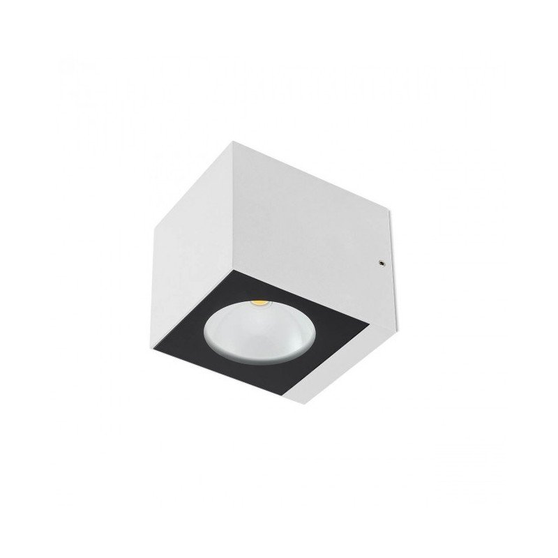 6W LED Sieninis lauko šviestuvas TEKO 3000K Baltas IP65 90097