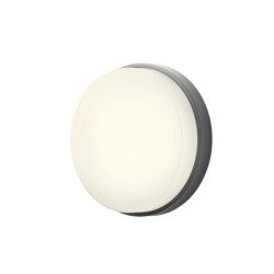 10W LED Sieninis lauko šviestuvas URANIA 3000K Pilkas IP65 90516