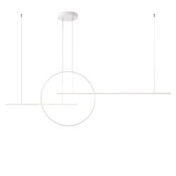 56W LED Pakabinamas šviestuvas GIOTTO 3000K Baltas 01-1736