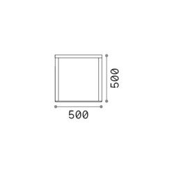 16W LED Lauko toršeras IPOTESI 3000K Baltas IP44 300641