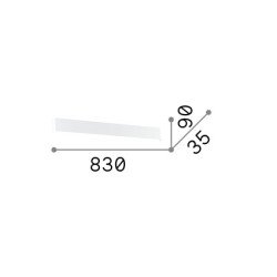 30W LED Interjero šviestuvas DELTA 4000K Juodas 307046