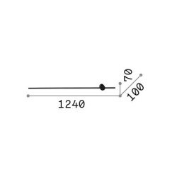 20W LED Interjero šviestuvas ESSENCE 3000K Baltas 265575