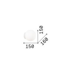 Interjero šviestuvas MAPA BIANCO Baltas 059808