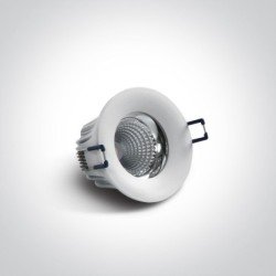 9,25W LED Įleidžiamas lubinis lauko šviestuvas 3000K Baltas IP65 10110G/W/W