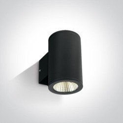 12W LED Sieninis lauko šviestuvas 3000K Juodas IP54 67138/B/W