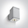 12W LED Sieninis lauko šviestuvas 3000K Baltas IP54 67138A/W/W