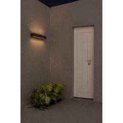 28W LED Sieninis lauko šviestuvas DORO 3000K Rūdžių rudos spalvos IP65 71908