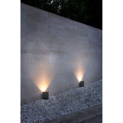 16W LED Sieninis lauko šviestuvas NOBORU 3000K Tamsiai pilkos spalvos IP65 70576