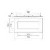 40W LED Interjero šviestuvas TATAMI 3000K-6500K Baltas 05-998