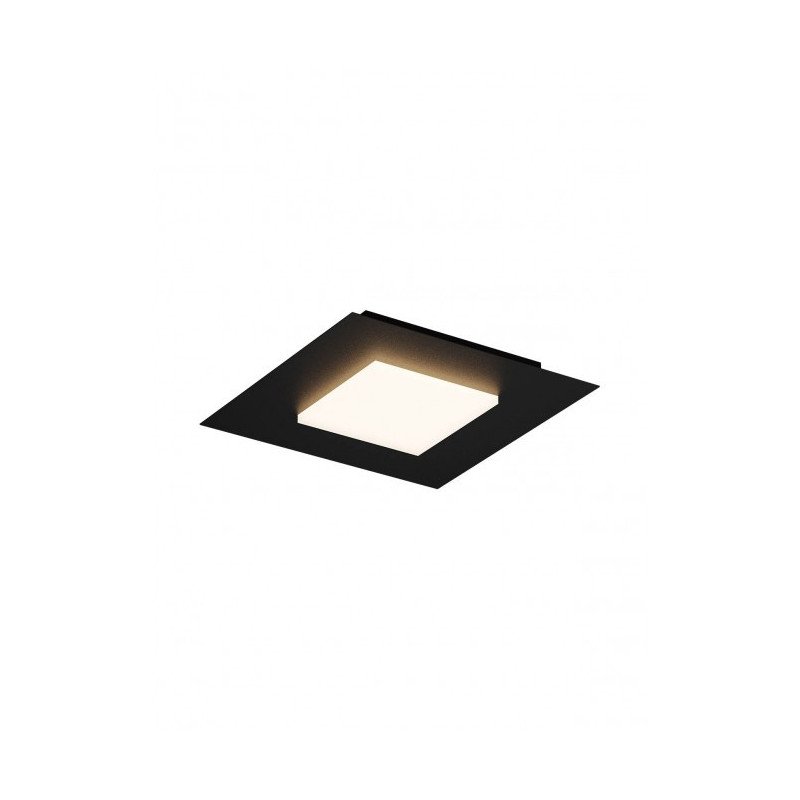 28W LED Interjero šviestuvas TATAMI 3000K-6500K Juodas 05-991