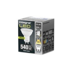 5,7W GU10 Dimeriuojama LED lemputė 3000K CRI80 ILGU10DD120