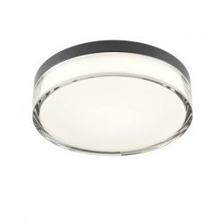 12W LED Lubinis šviestuvas FRISBI 3000K-4000K Juodas 01-3735