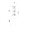 copy of 12W LED Lubinis šviestuvas 3000K Juodas 12112H/B/W