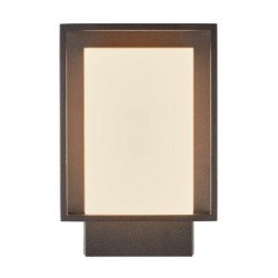 8W LED Sieninis lauko šviestuvas NESTOR 2700K Juodas IP44 49041003