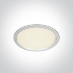 24W LED Įleidžiamas šviestuvas 4000K Baltas 10124U/W/V