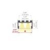 LED profilis GIZA-LL Anoduotas 1m A00758A_1