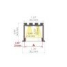 LED profilis LOKOM Anoduotas 1m A05553A_1