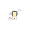 LED profilis PDS-O Anoduotas 3m B3777ANODA_3