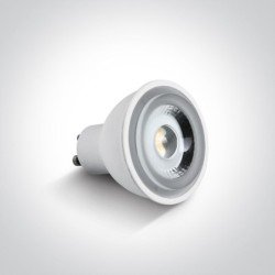 1W GU10 LED lemputė 3000K CRI85 7301CG/W