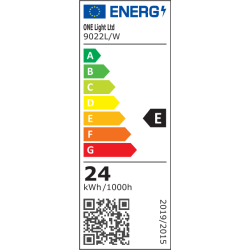 24W G13 LED lemputė 6500k CRI80 9022L/D