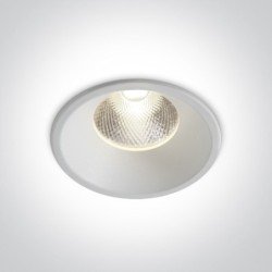 12W LED Įleidžiamas šviestuvas 4000K Baltas 10112TD/W/C