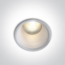 5W LED Įleidžiamas šviestuvas 3000K Baltas 10105FD/W/W