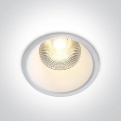 15W LED Įleidžiamas šviestuvas 3000K Baltas 10115FD/W/W