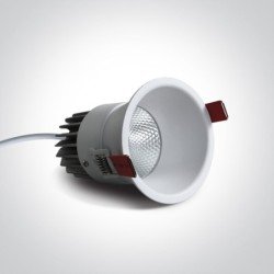 15W LED Įleidžiamas šviestuvas 3000K Baltas 10115FD/W/W