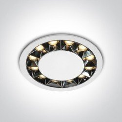 20W LED Įleidžiamas šviestuvas 3000K Baltas 10120X/W/W