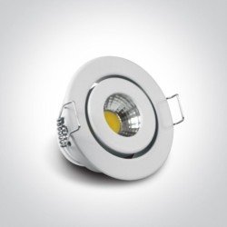 1W/2W LED Įleidžiamas šviestuvas 3000K Baltas 11103B/W/W