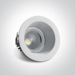 7W LED Įleidžiamas šviestuvas 2700K Baltas 11107FD/W/EW