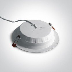 24W LED Įleidžiamas šviestuvas 4000K Baltas 10124T/W/C