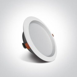 24W LED Įleidžiamas šviestuvas 4000K Baltas 10124T/W/C