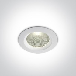 10W LED Įleidžiamas šviestuvas 4000K Baltas 10110CA/W/C