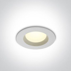 7W LED Įleidžiamas šviestuvas 4000K Baltas 10107B/W/C