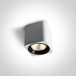 7W LED Lubinis šviestuvas 3000K Baltas 12107KA/W/W