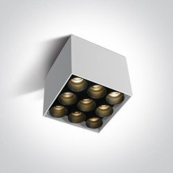 20W LED Lubinis šviestuvas 3000K Baltas 12906C/W/W