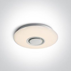 24W LED Plafonas 2700K-6500K Baltas 62025