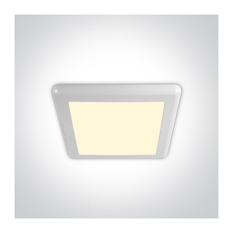 16W LED Plafonas 3000K Baltas 62116FA/W/W