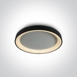 30W LED Plafonas 3000K Juodas 62130L/B/W