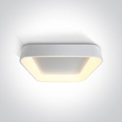 50W LED Plafonas 3000K Baltas 62142NA/W/W