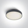 24W LED Plafonas 3000K Antracito spalvos 67280AN/AN/W