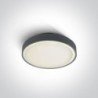 16W LED Plafonas 3000K Antracito spalvos 67280N/AN/W