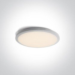 24W LED Plafonas 3000K Baltas 67448/W/W