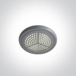 7W LED Plafonas 4000K Pilkas 64002/G/C